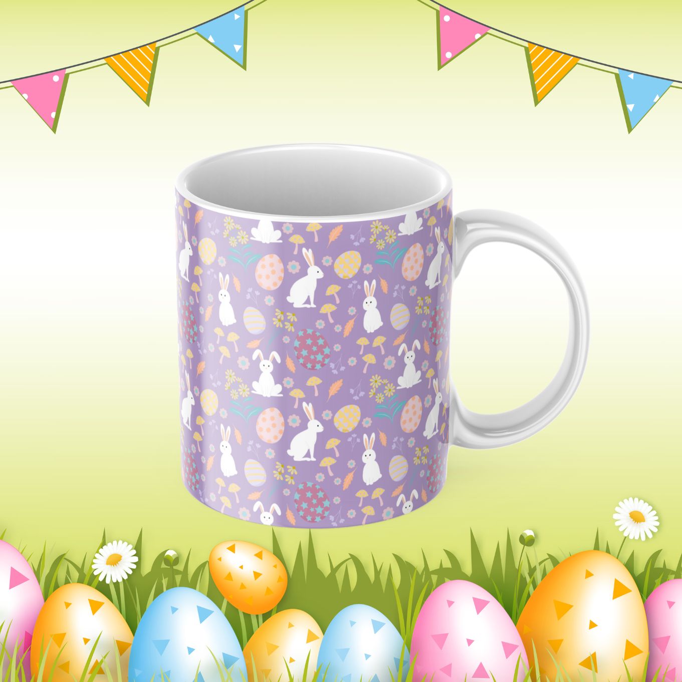 Easter 11/15oz Sublimation Mug Image Bundle