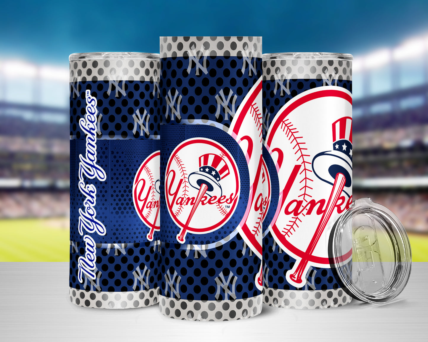 Baseball 20oz Sublimation Tumbler Image