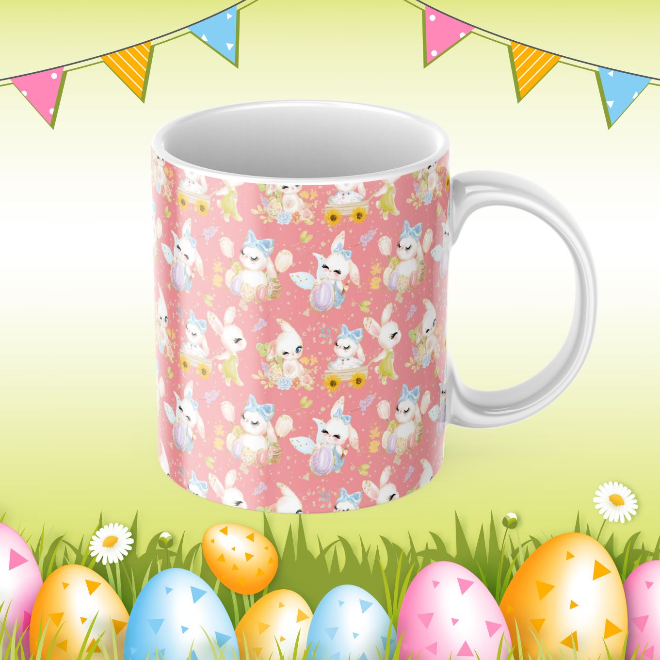 Easter 11/15oz Sublimation Mug Image Bundle