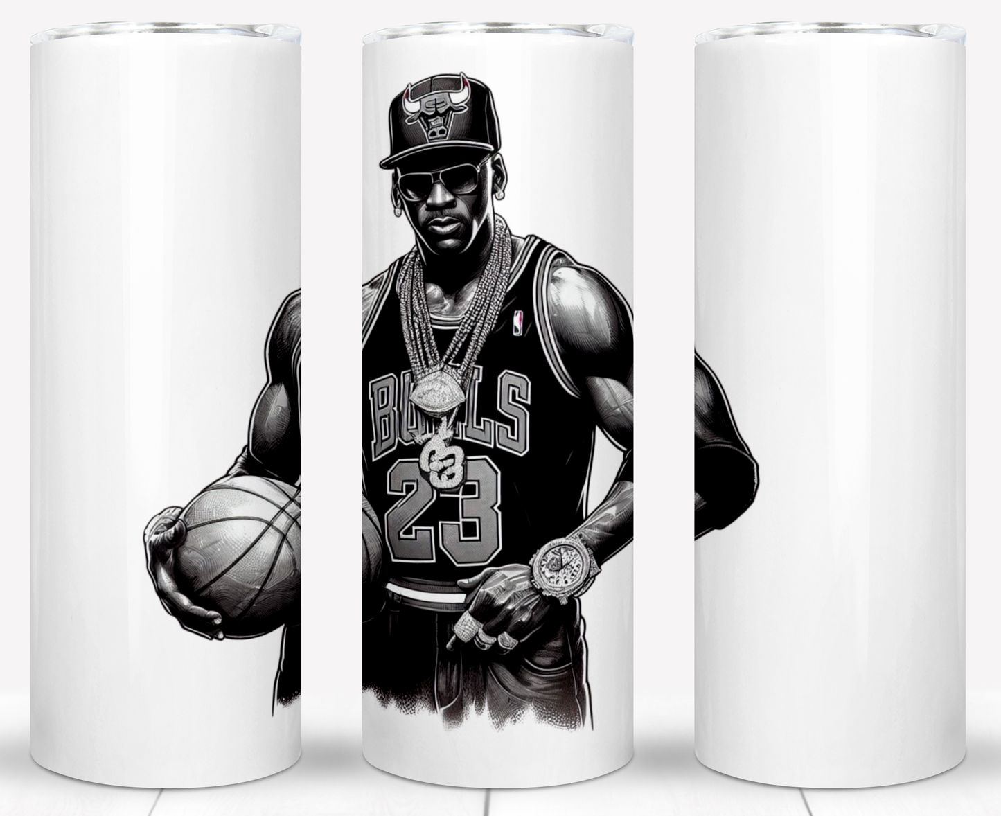 Basketball Sublimation 20oz Tumbler Images Bundle