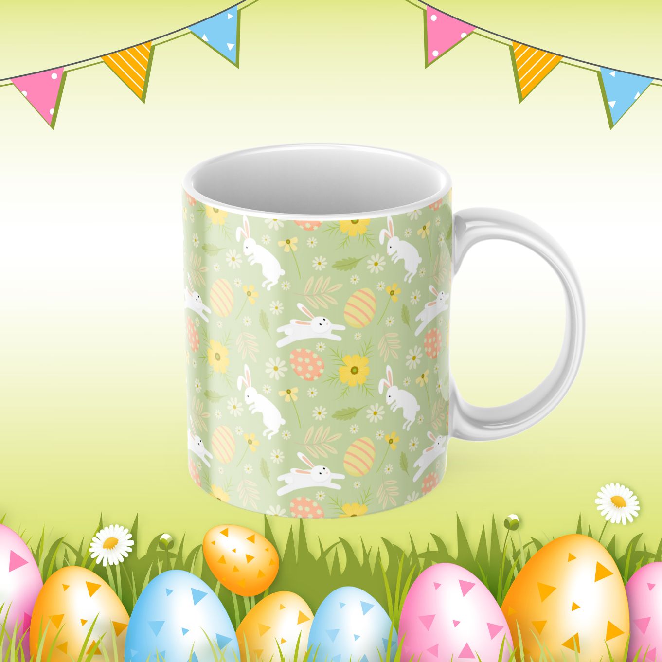 Easter 11/15oz Sublimation Mug Image Bundle
