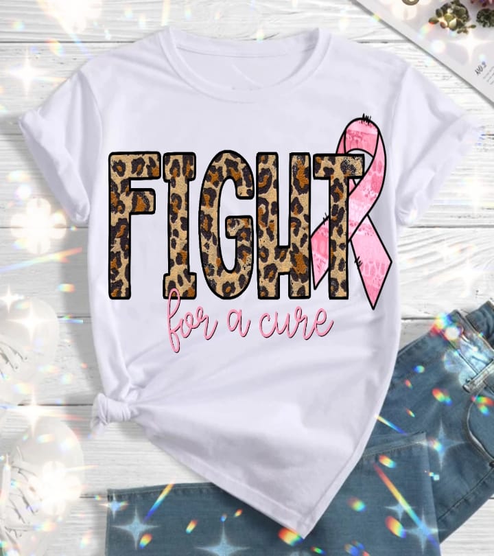 12 Breast Cancer Sublimation T-Shirt Image Bundle