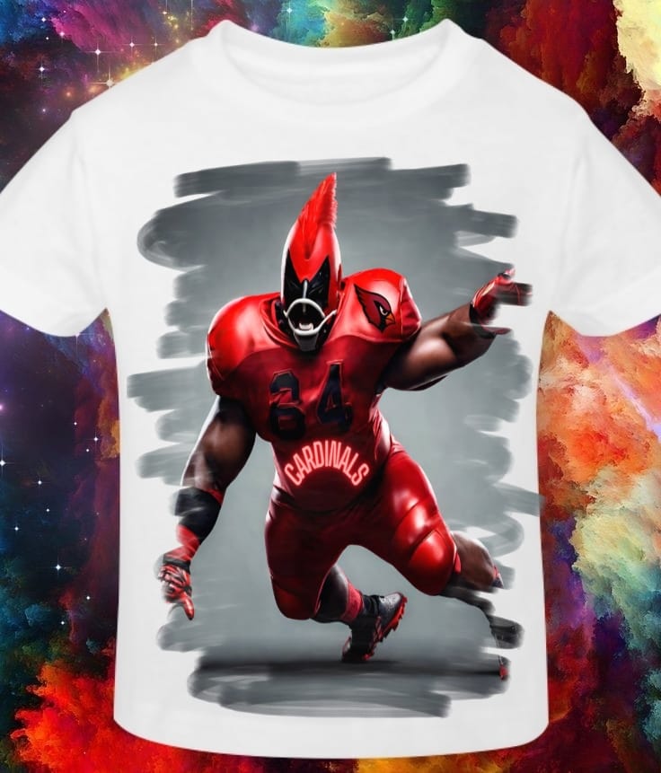 Mascot Football Sublimation/DTF T-Shirt Images