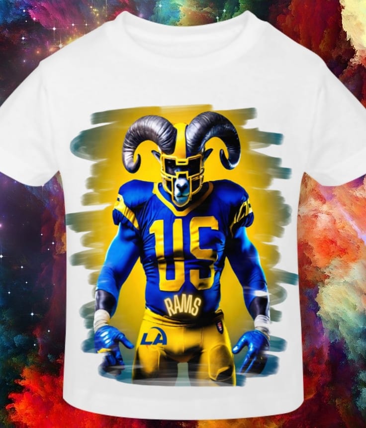 Mascot Football Sublimation/DTF T-Shirt Images