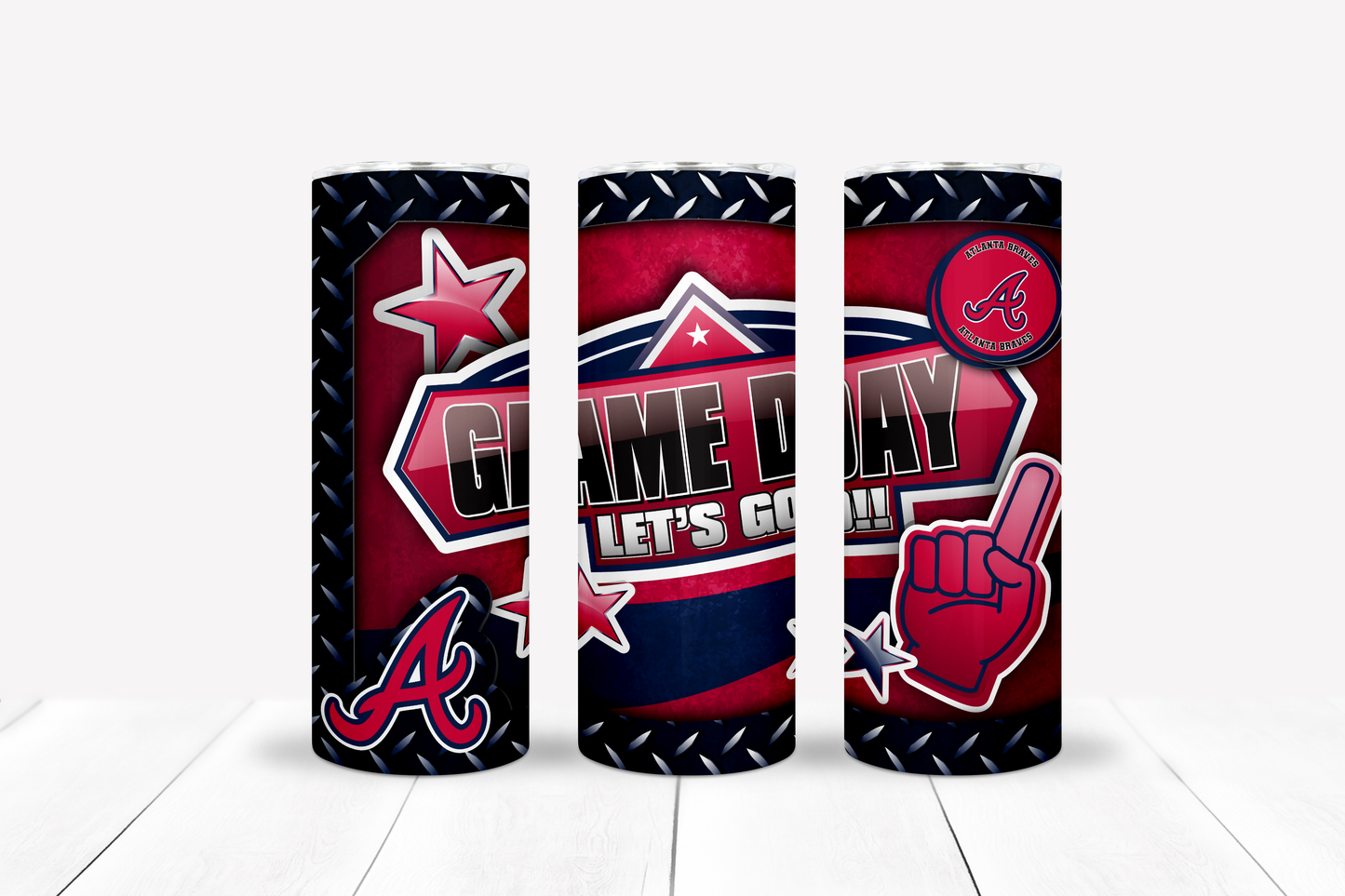 Baseball 20oz Sublimation Tumbler Image