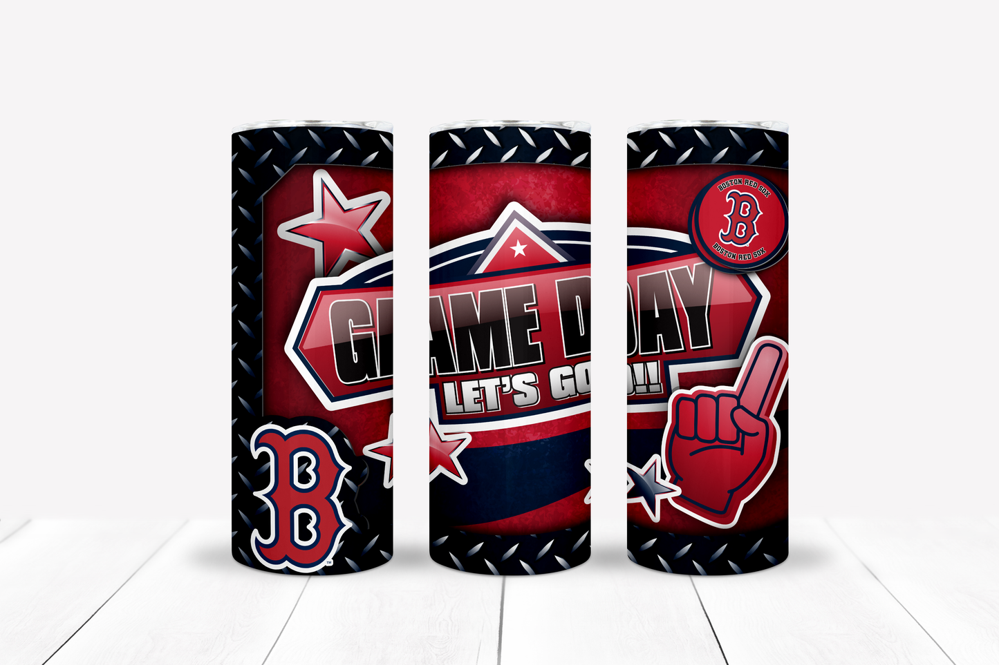 Baseball 20oz Sublimation Tumbler Image