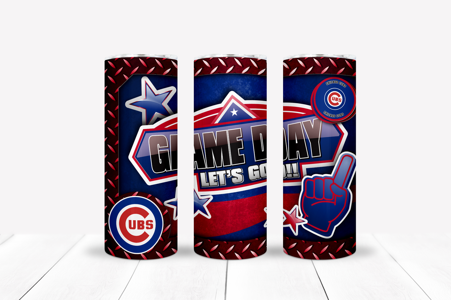 Baseball 20oz Sublimation Tumbler Image