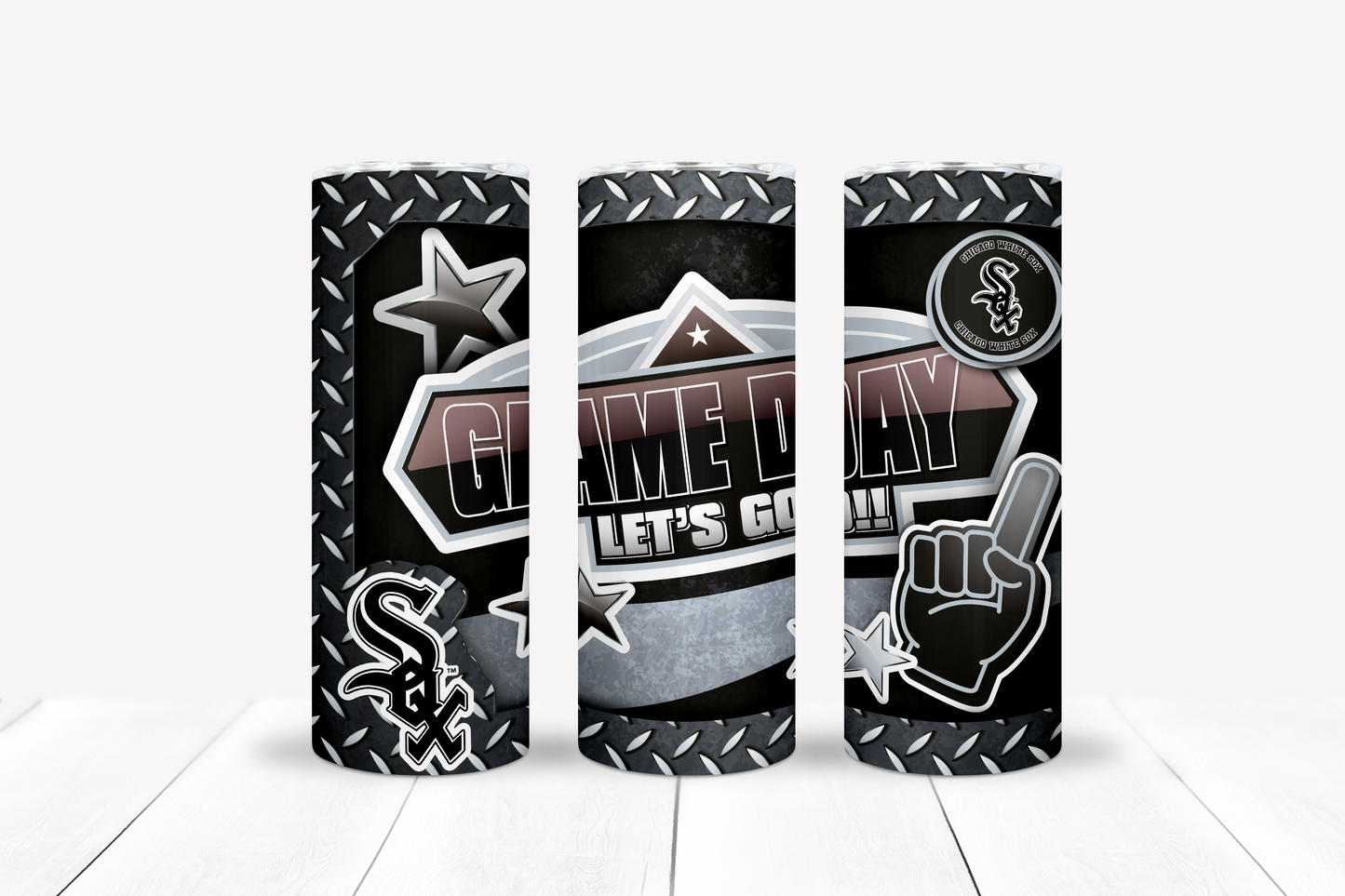 Baseball 20oz Sublimation Tumbler Image