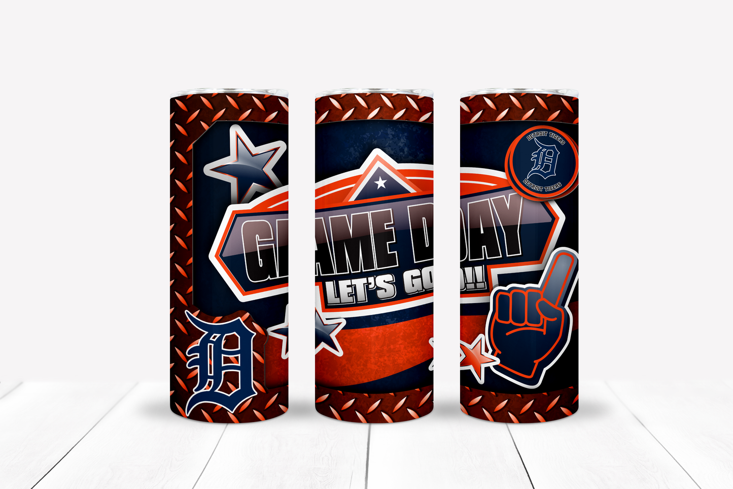 Baseball 20oz Sublimation Tumbler Image