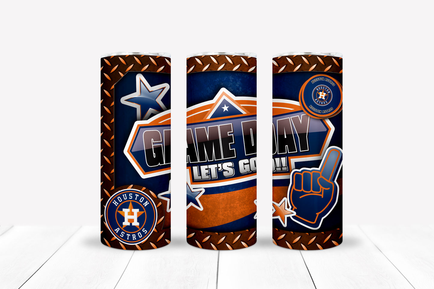 Baseball 20oz Sublimation Tumbler Image