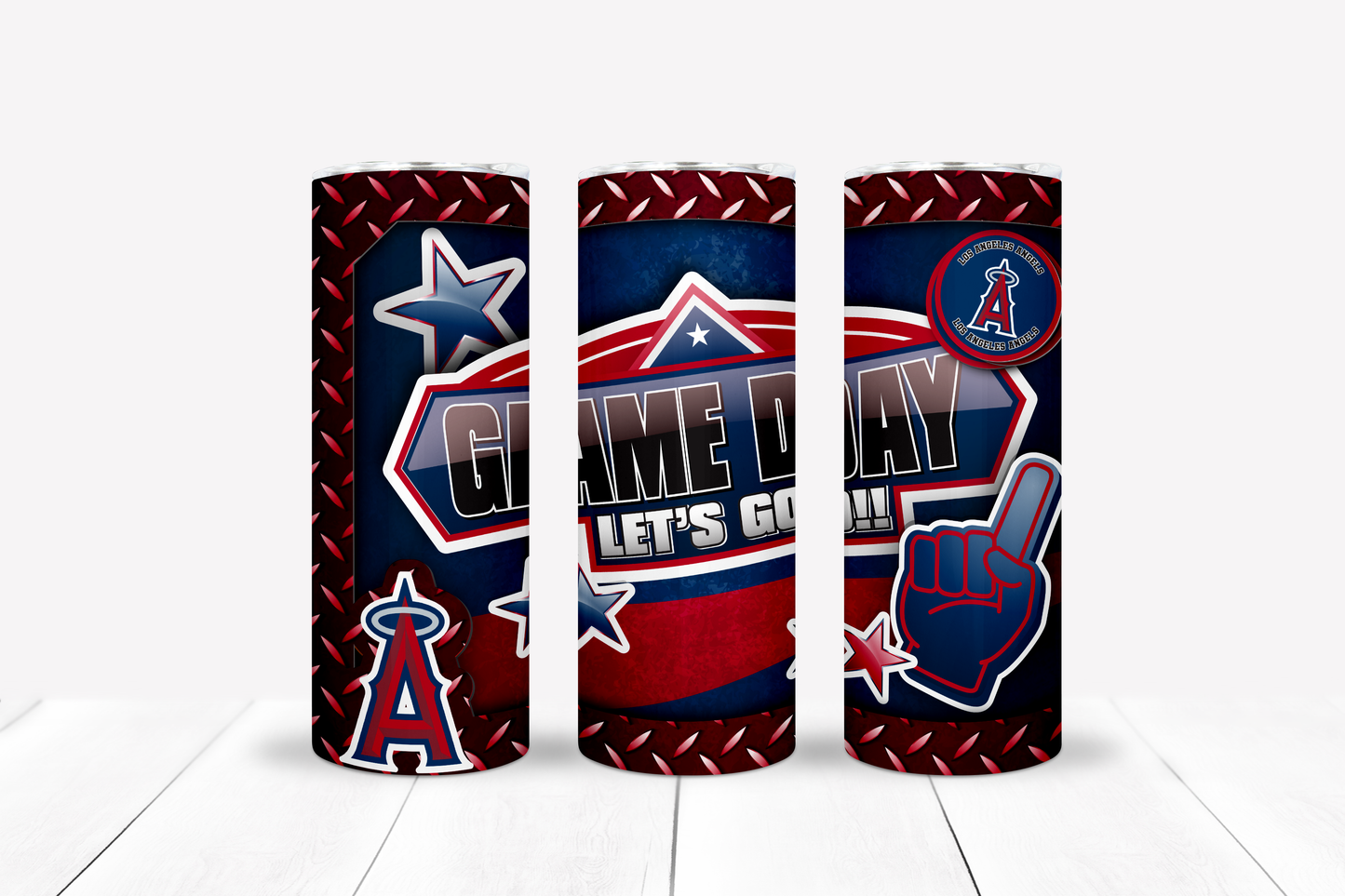 Baseball 20oz Sublimation Tumbler Image