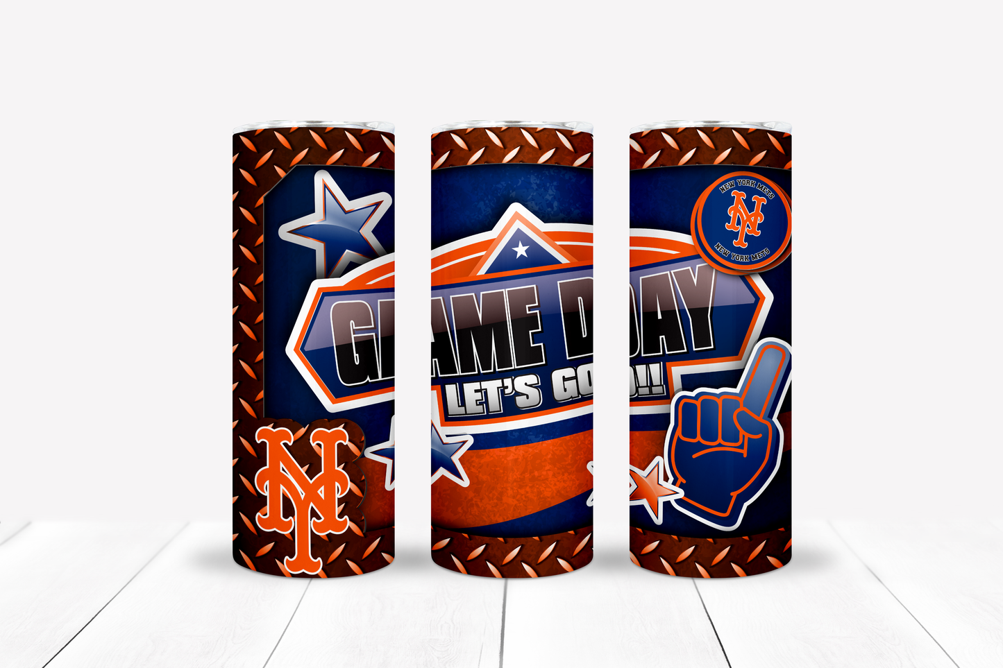 Baseball 20oz Sublimation Tumbler Image