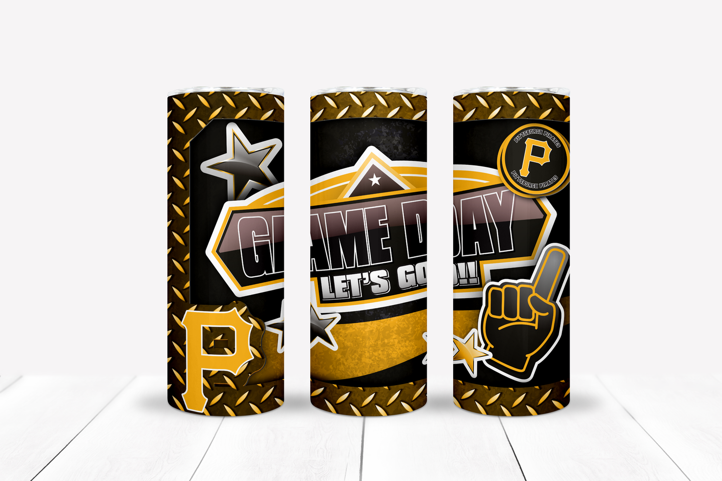 Baseball 20oz Sublimation Tumbler Image