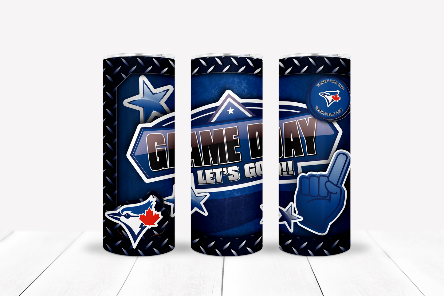 Baseball 20oz Sublimation Tumbler Image