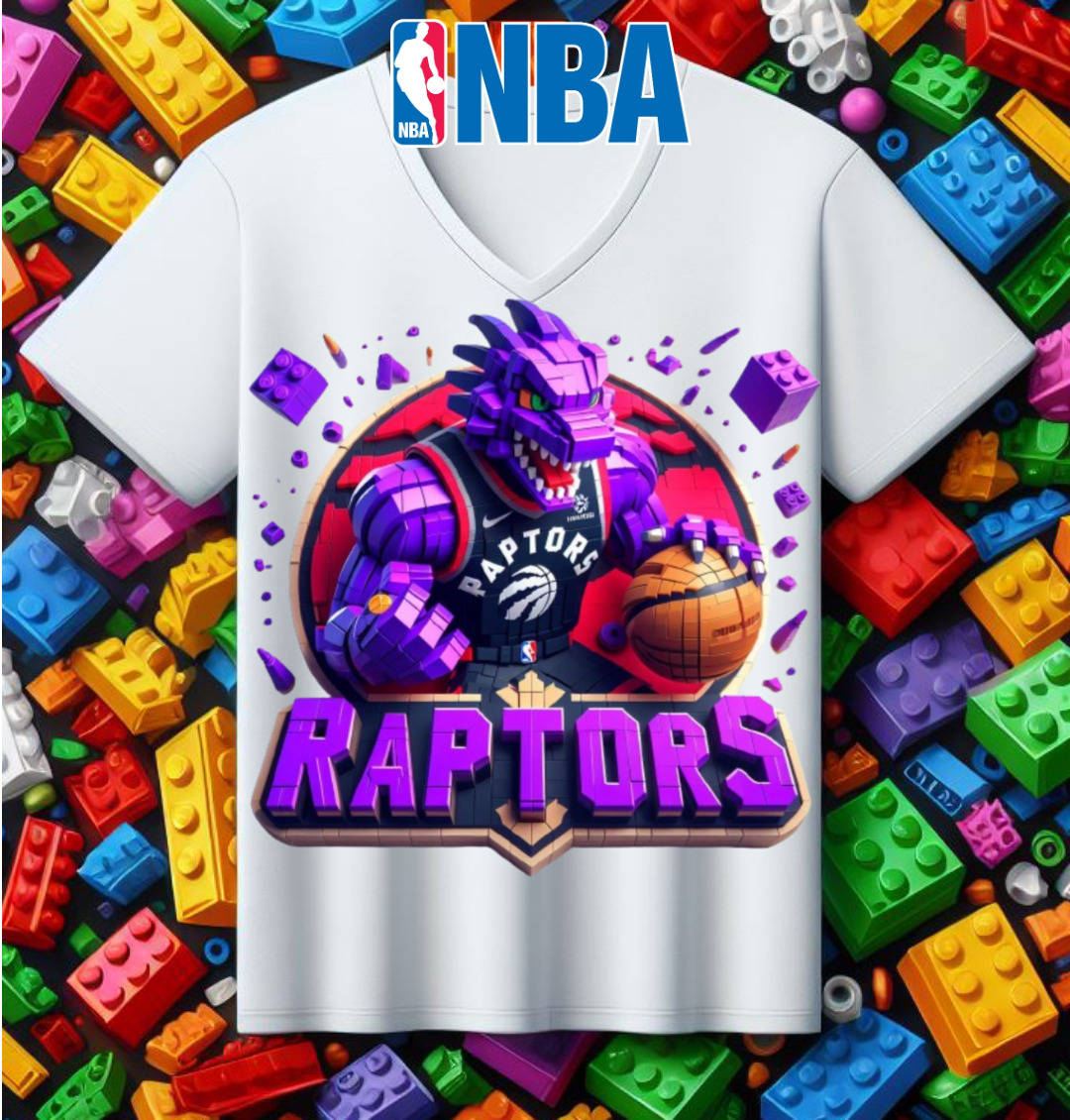 Block Basketball Sublimation T-Shirt/DTF Image Bundle