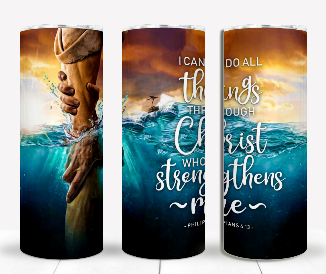 Inspirational 20oz Sublimation Tumbler Image