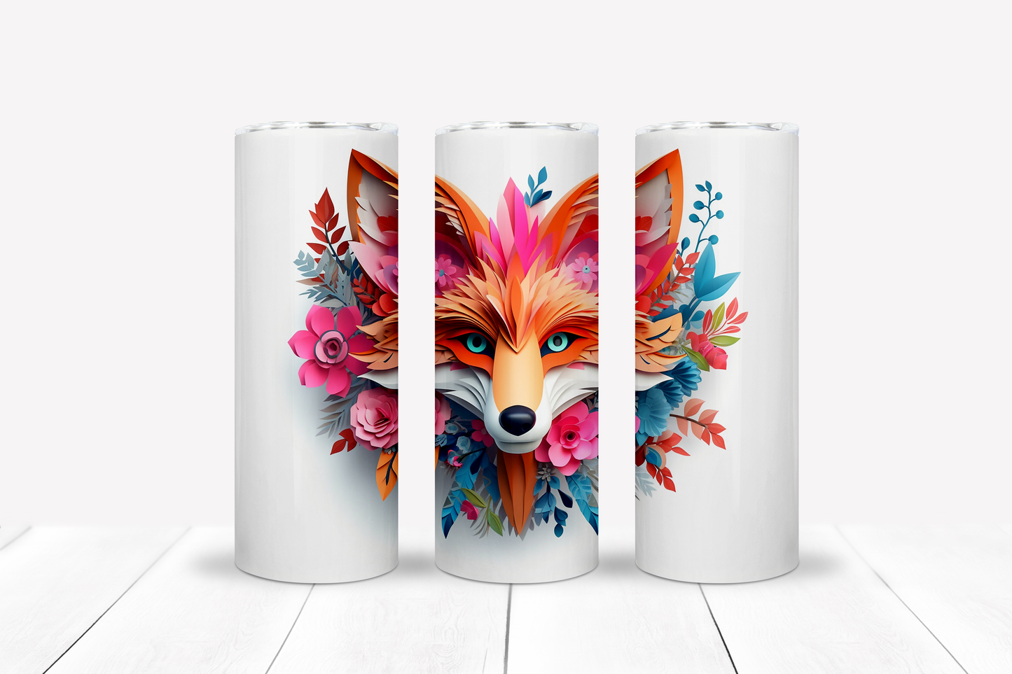 Animal Sublimation 20oz Tumbler Images Bundle