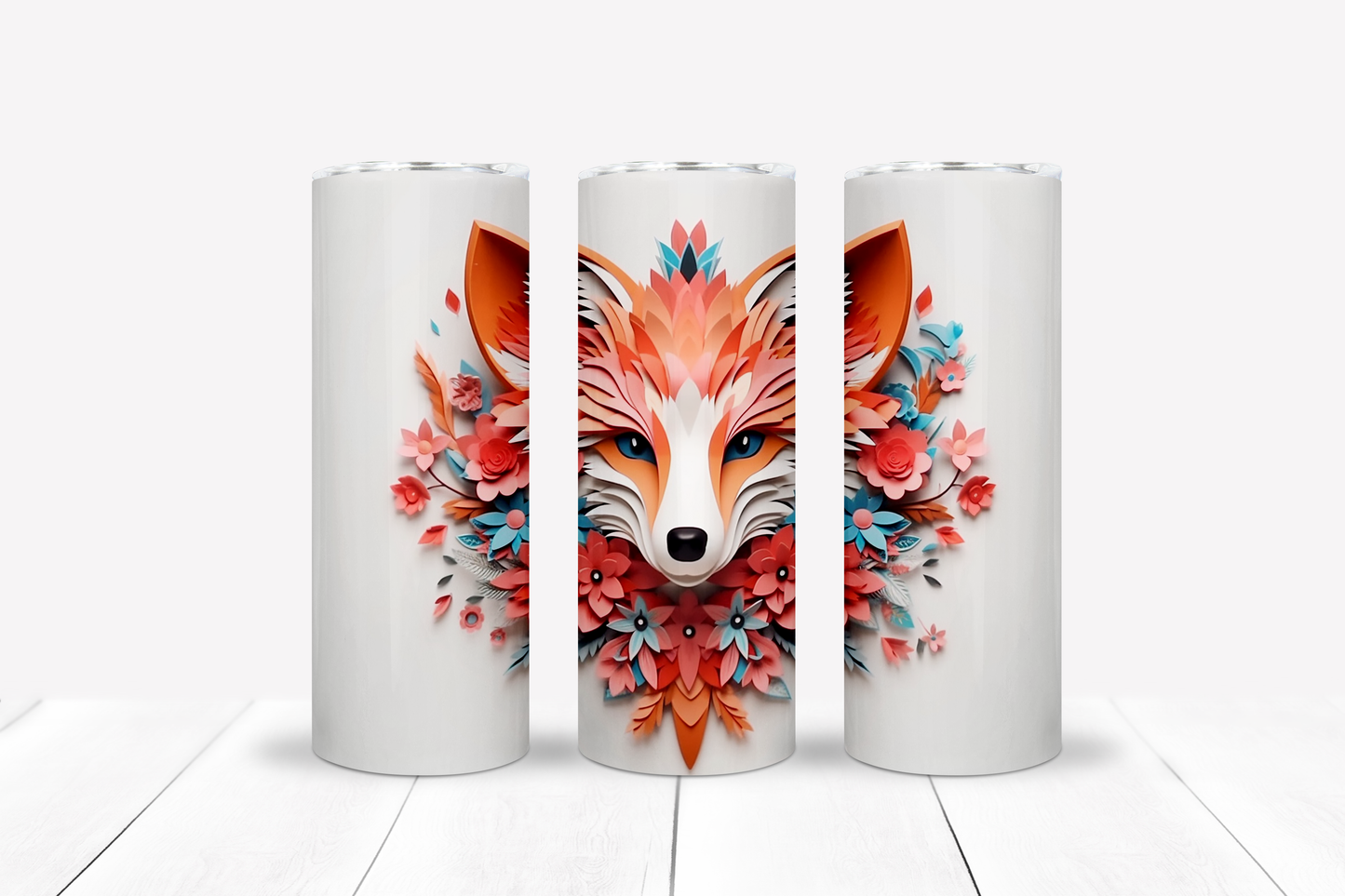 Animal Sublimation 20oz Tumbler Images Bundle