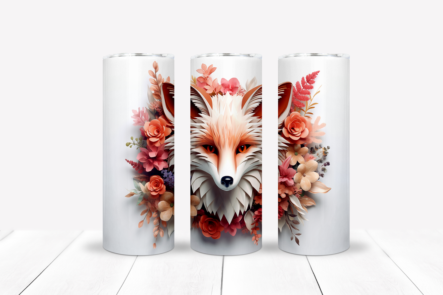 Animal Sublimation 20oz Tumbler Images Bundle