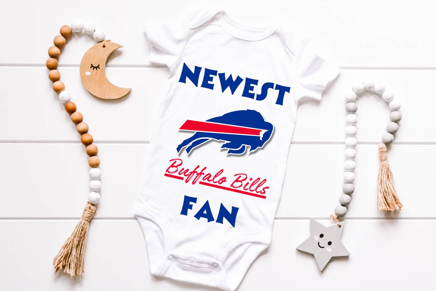 Baby Football One sie Sublimation/DTF Image