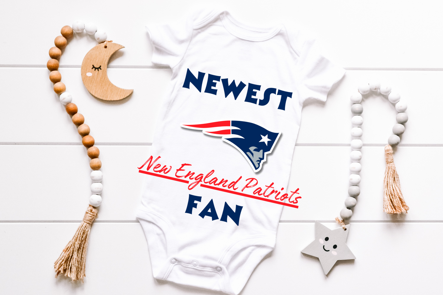 Baby Football One sie Sublimation/DTF Image