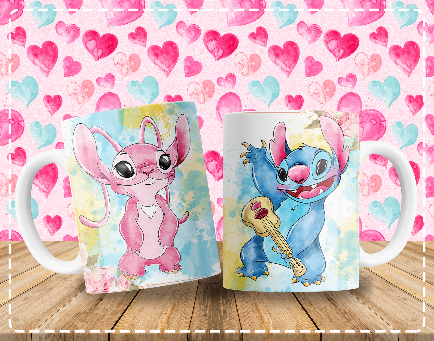 Cute Valentine Sublimation 11/15oz Mug Images Bundle