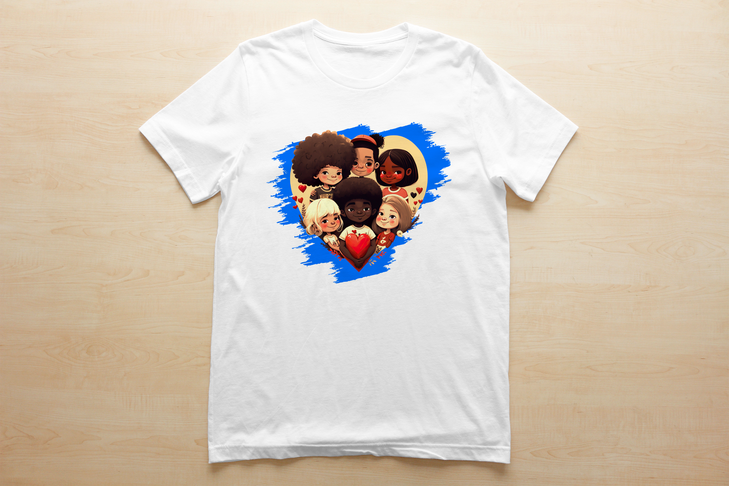 Kids Valentine T-shirt Images DTF/Sublimation Bundle