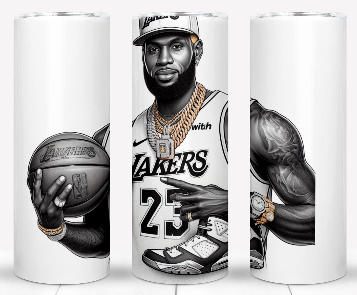 Lebron/Jordan Sublimation 20oz Tumbler Images Bundle