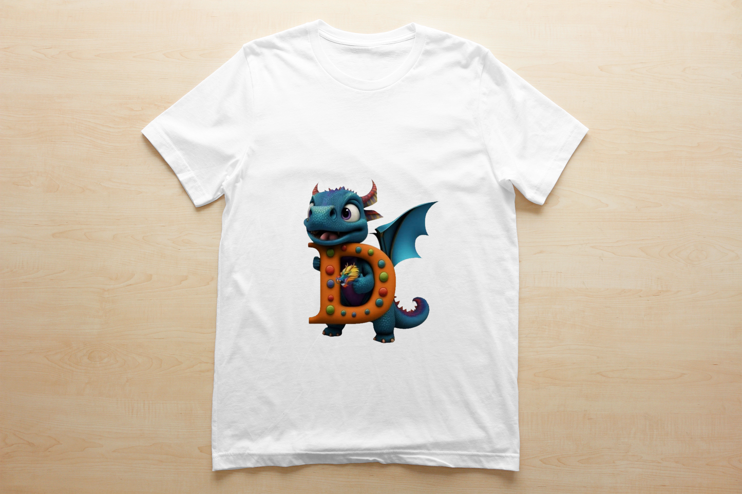 Kids ABC Dragon Images Sublimation/DTF T-Shirt Bundle