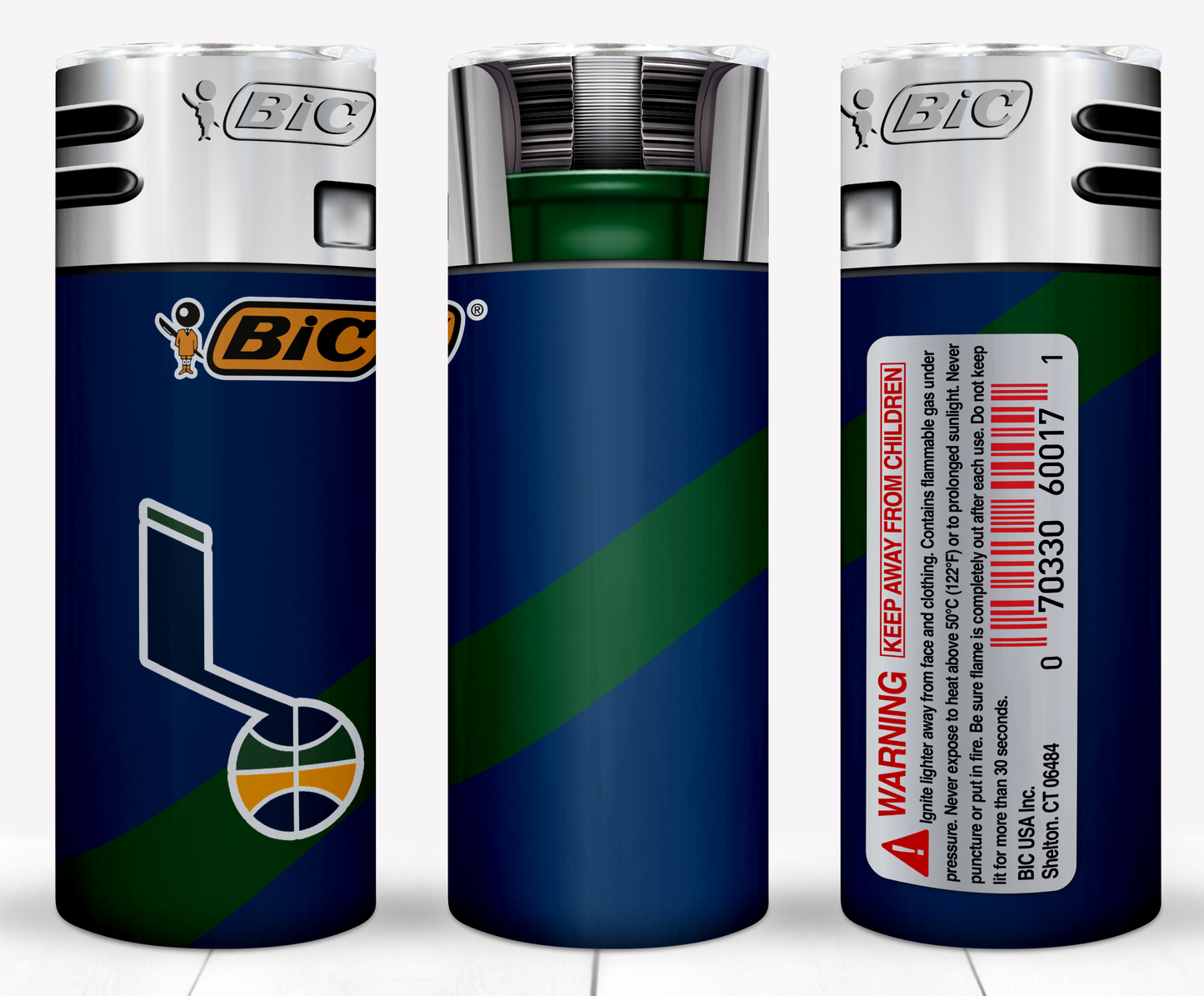 Basketball 20oz Sublimation Tumbler Image