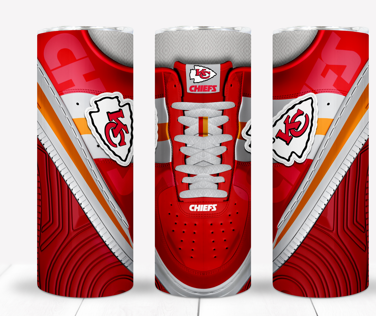 Football 20oz Sublimation Tumbler Image