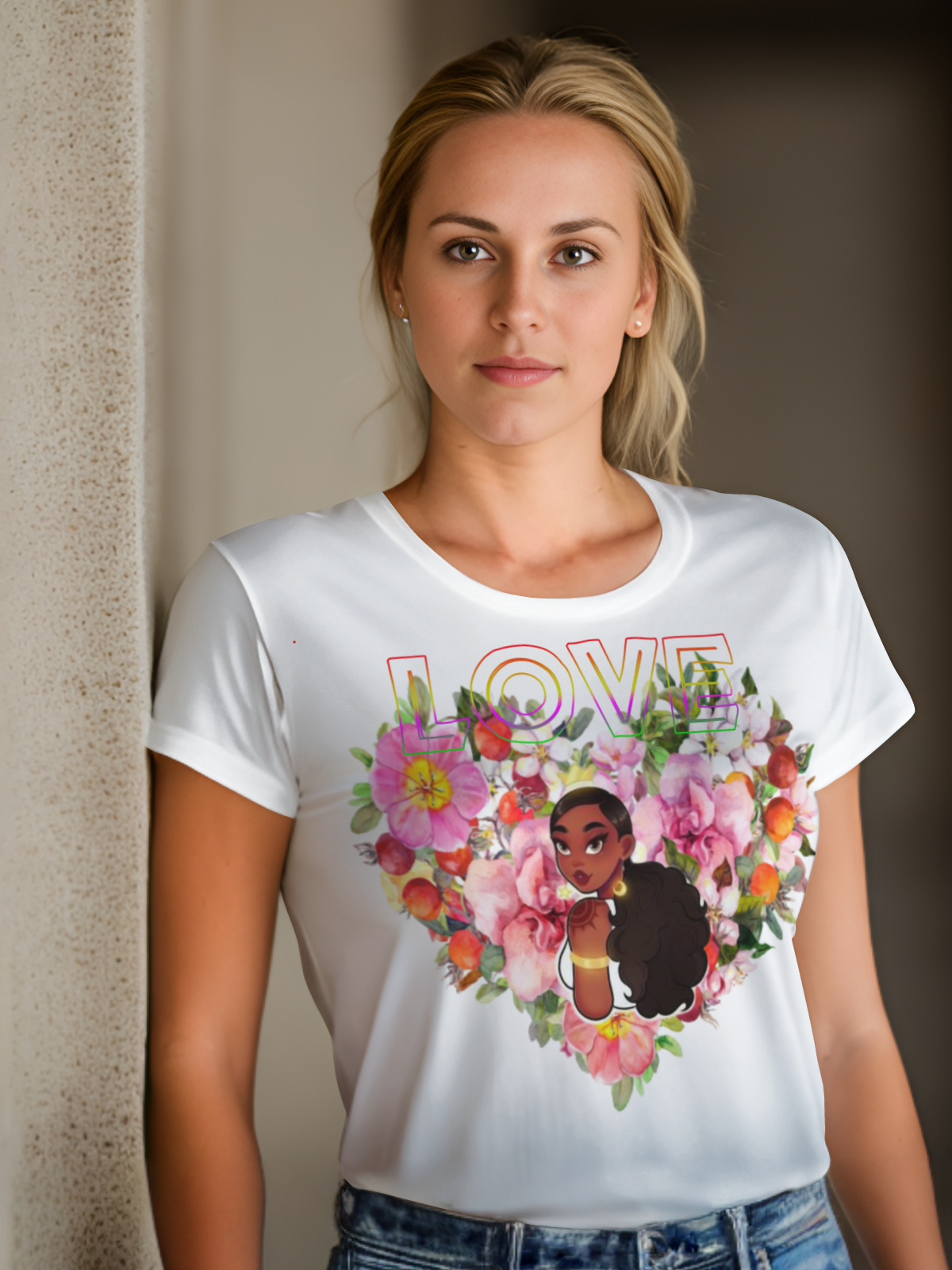 Peace & Love Sublimation/DTF T-Shirt Images Bundle