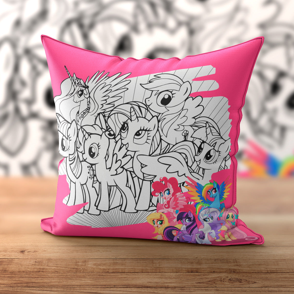 70+ Coloring Pillow Sublimation Images Bundle