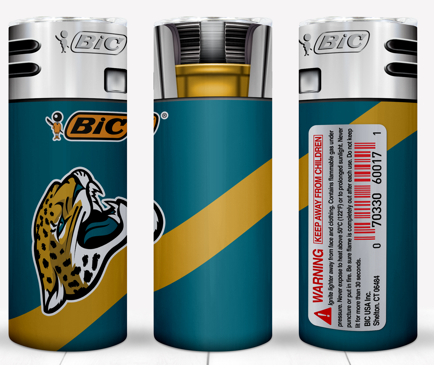 Football 20oz Sublimation Tumbler Image