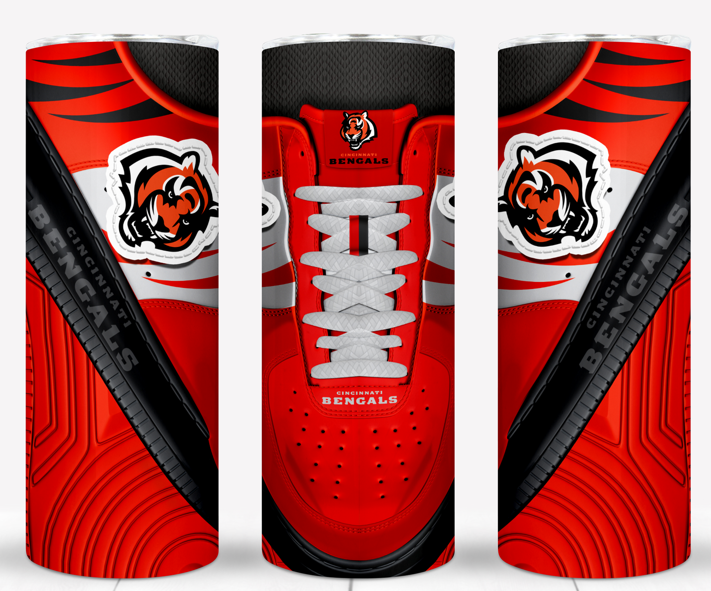 Football 20oz Sublimation Tumbler Image