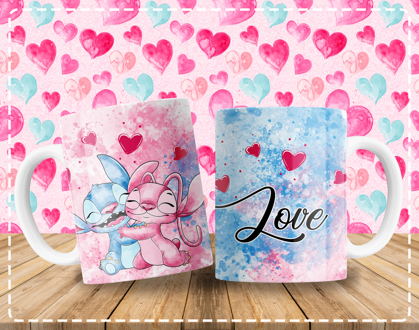 Cute Valentine Sublimation 11/15oz Mug Images Bundle