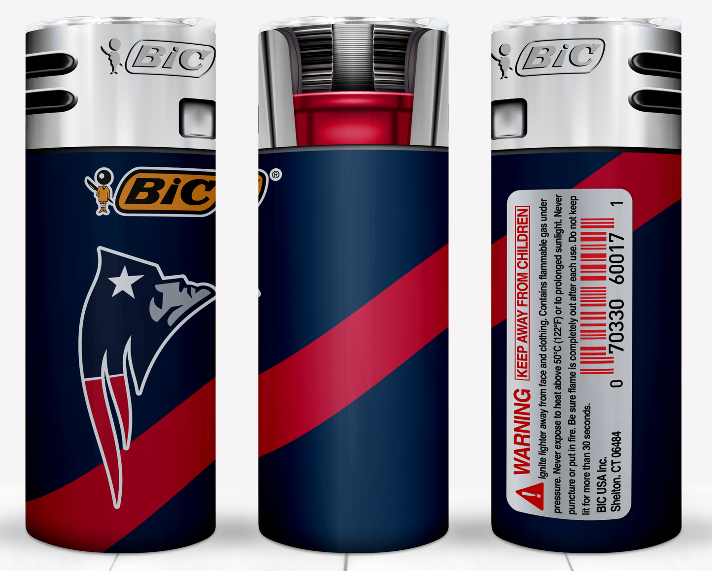 Football 20oz Sublimation Tumbler Image