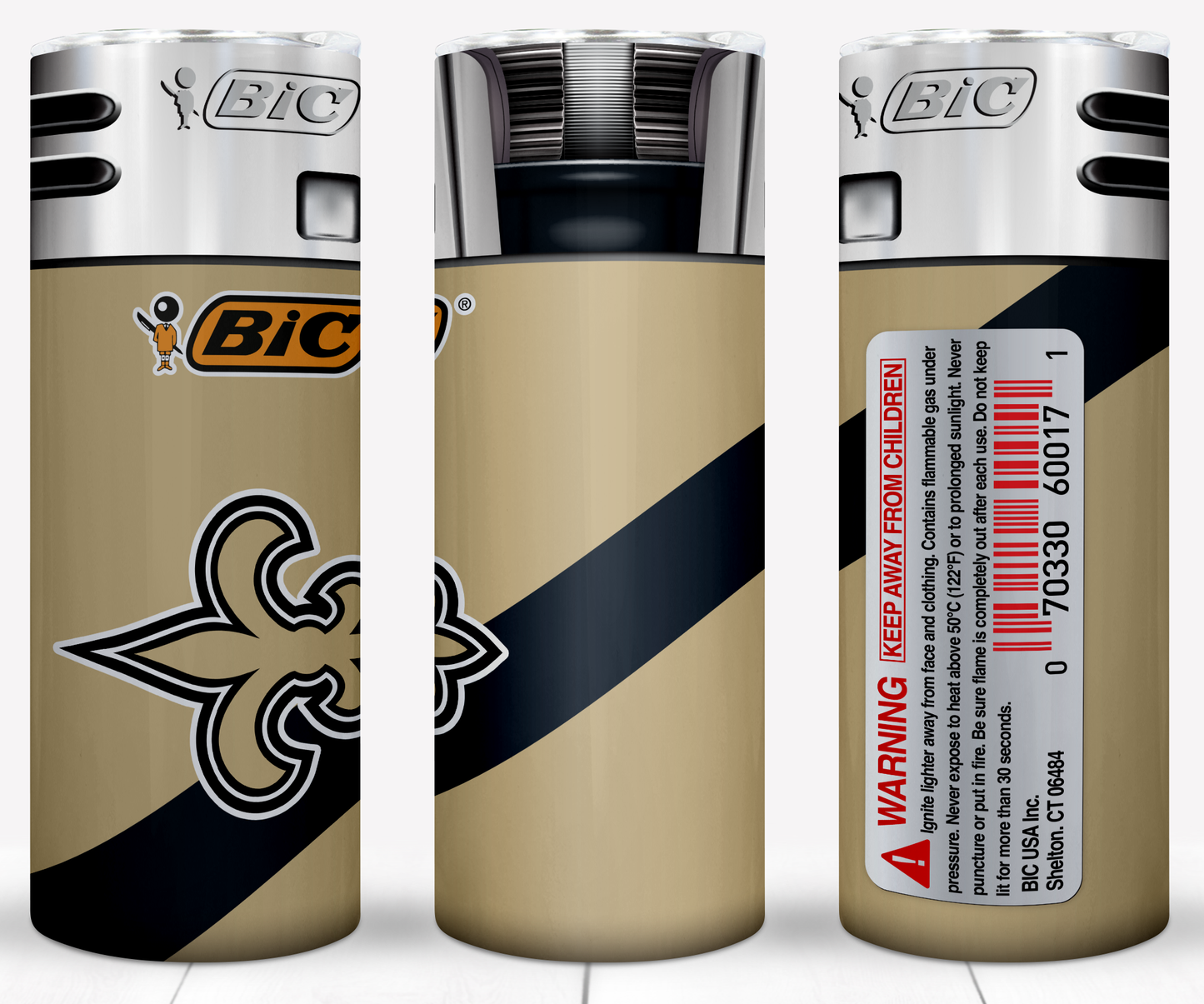 Football 20oz Sublimation Tumbler Image