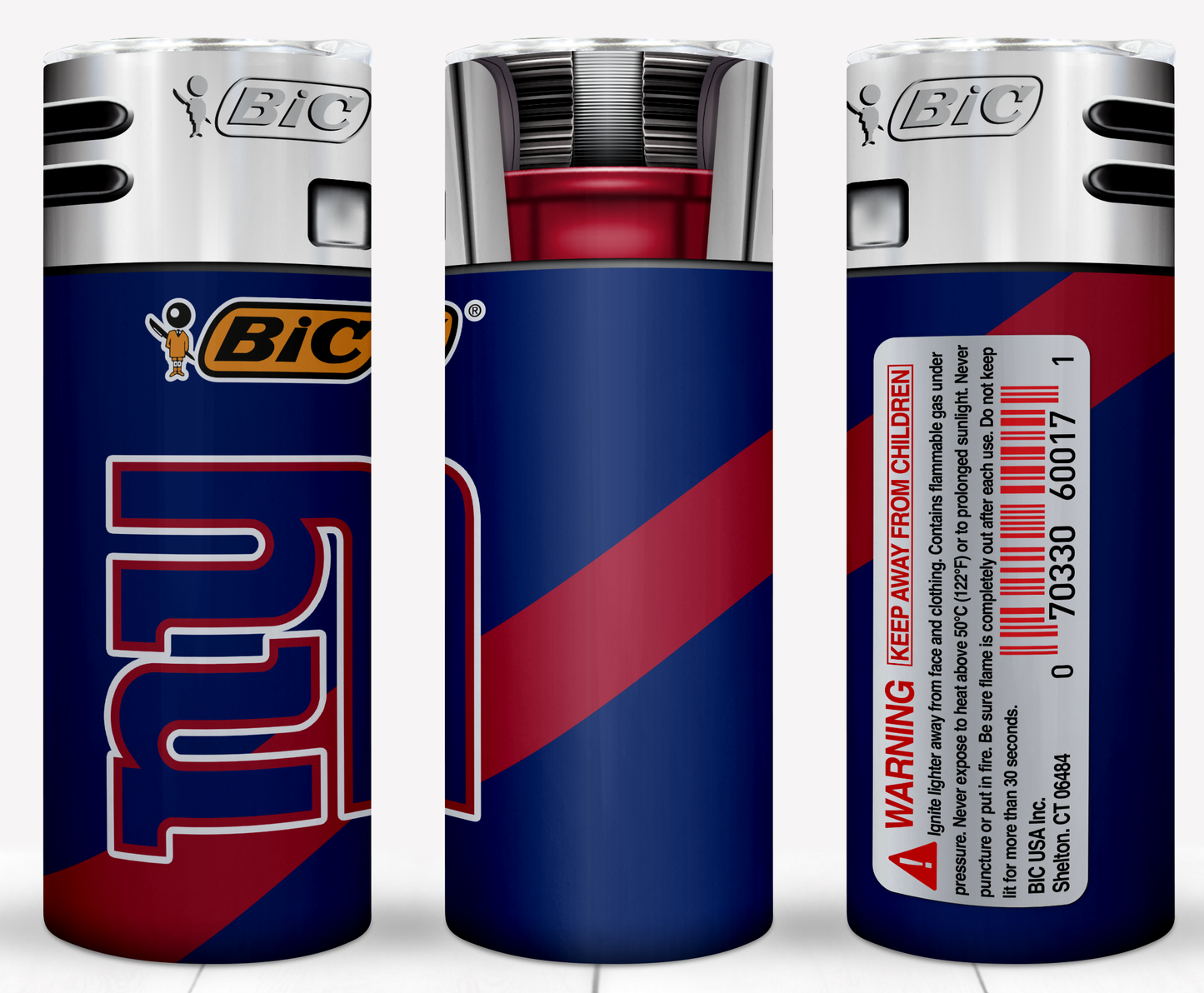 Football 20oz Sublimation Tumbler Image