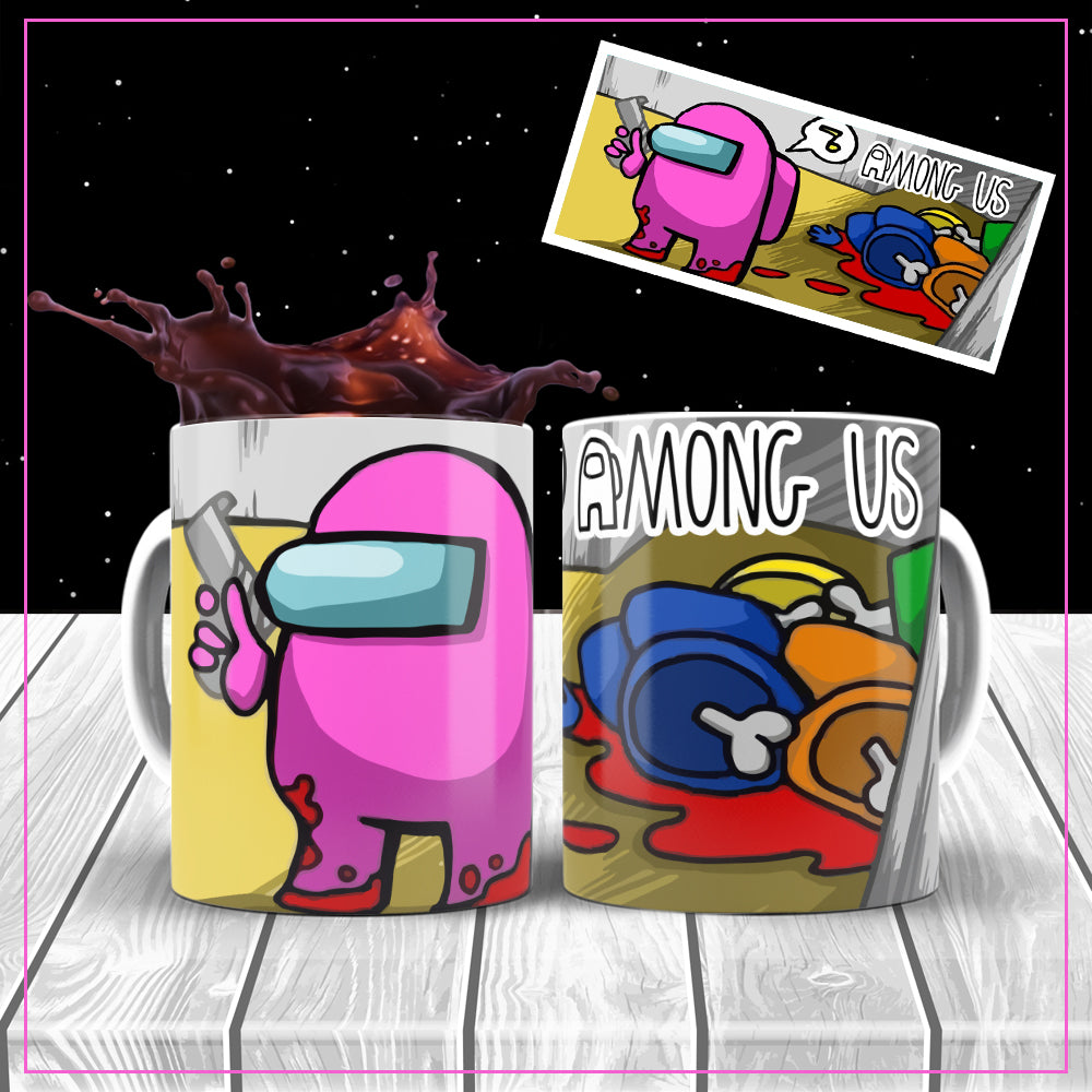 Among Us Sublimation Mug Images Bundle