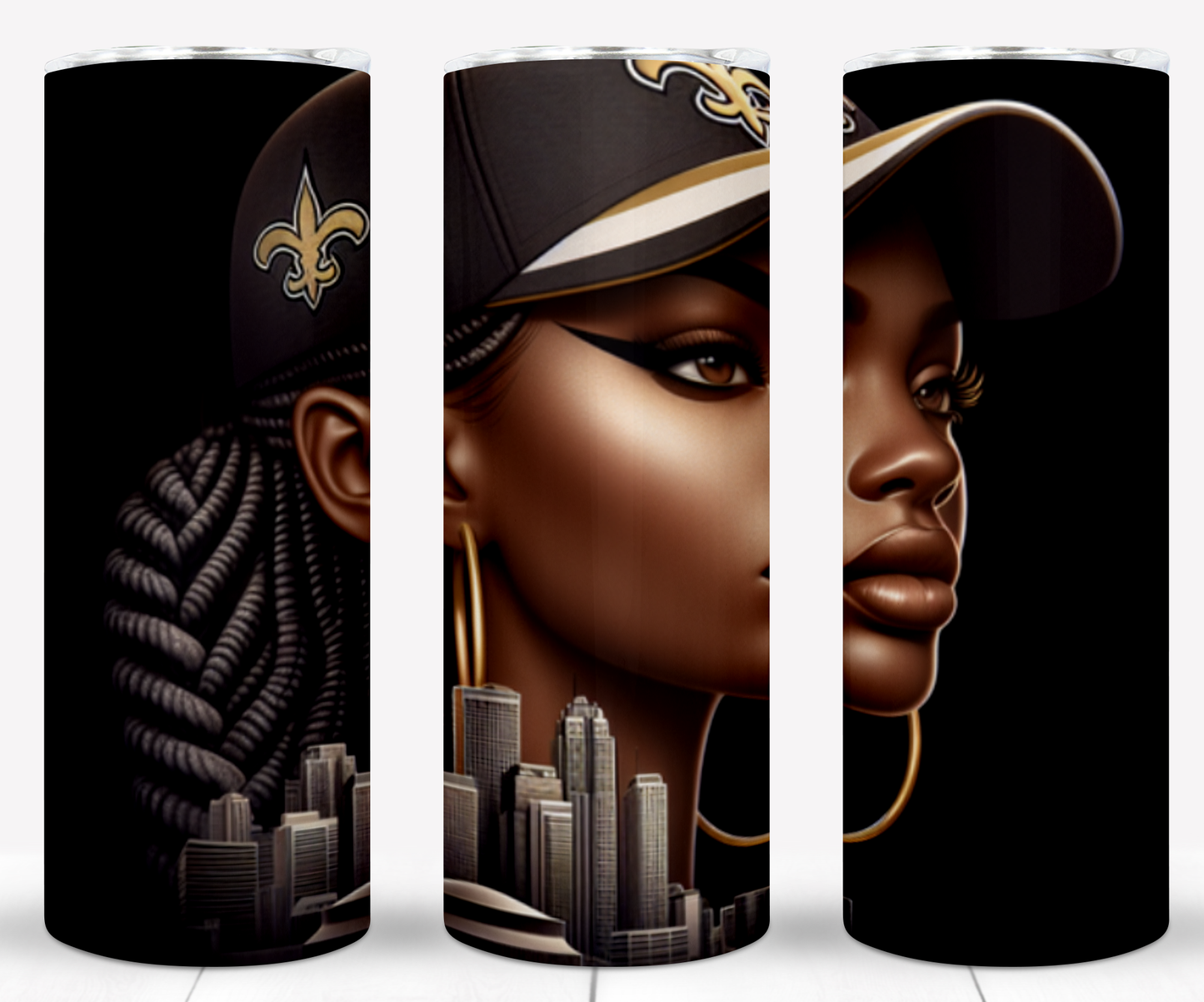 Girl Football 20oz Sublimation Tumbler Images Bundle