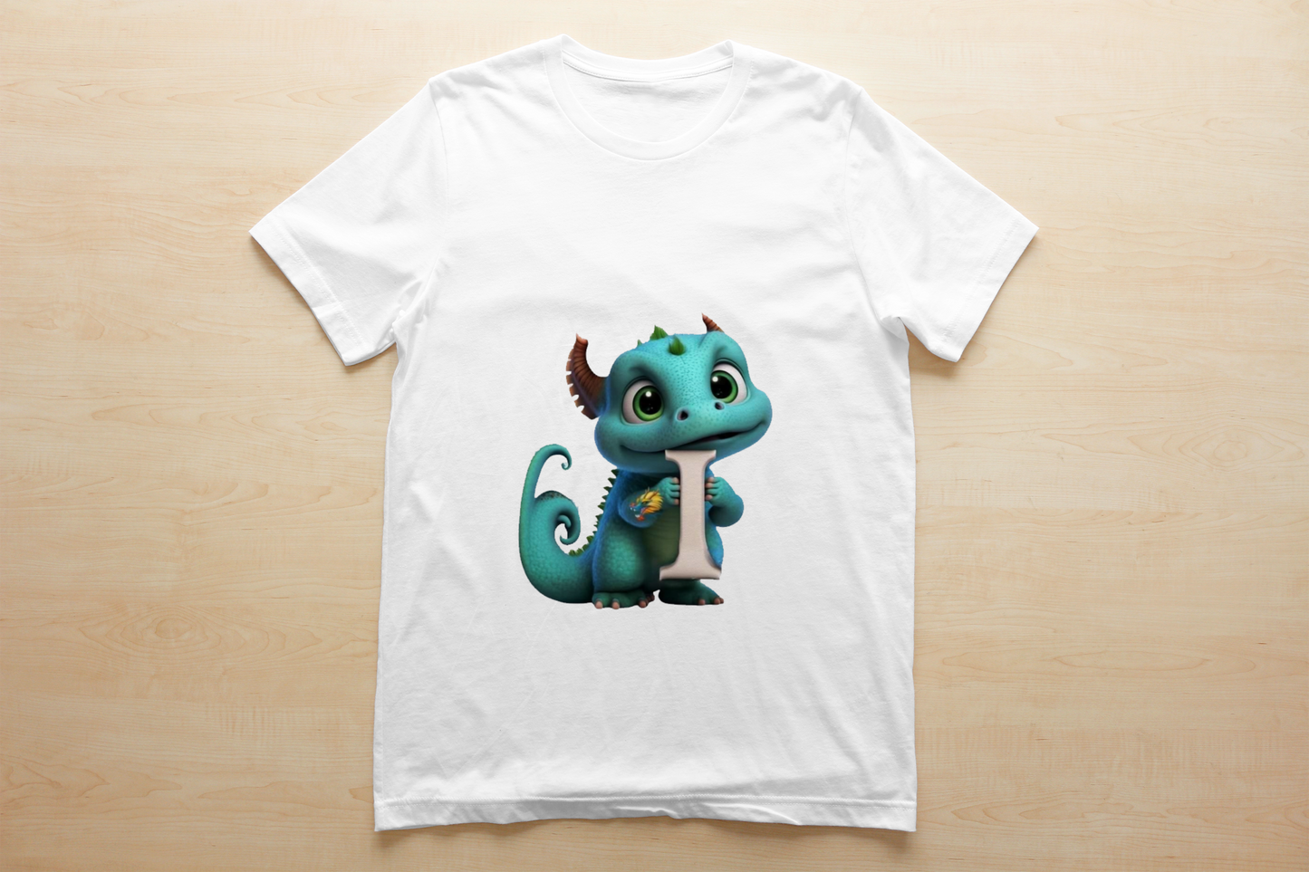 Kids ABC Dragon Images Sublimation/DTF T-Shirt Bundle