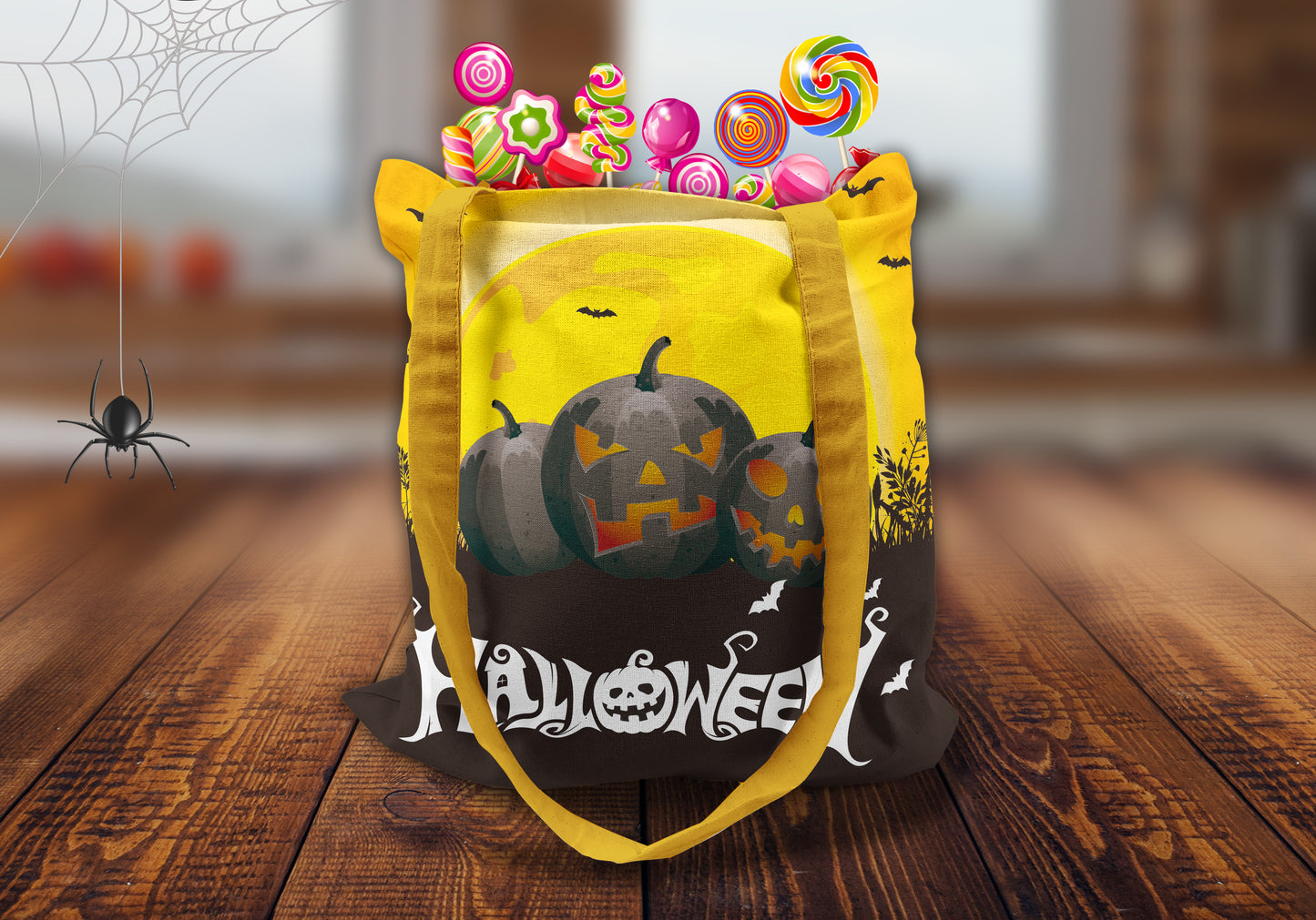 Halloween Treat Bag Sublimation Images Bundle