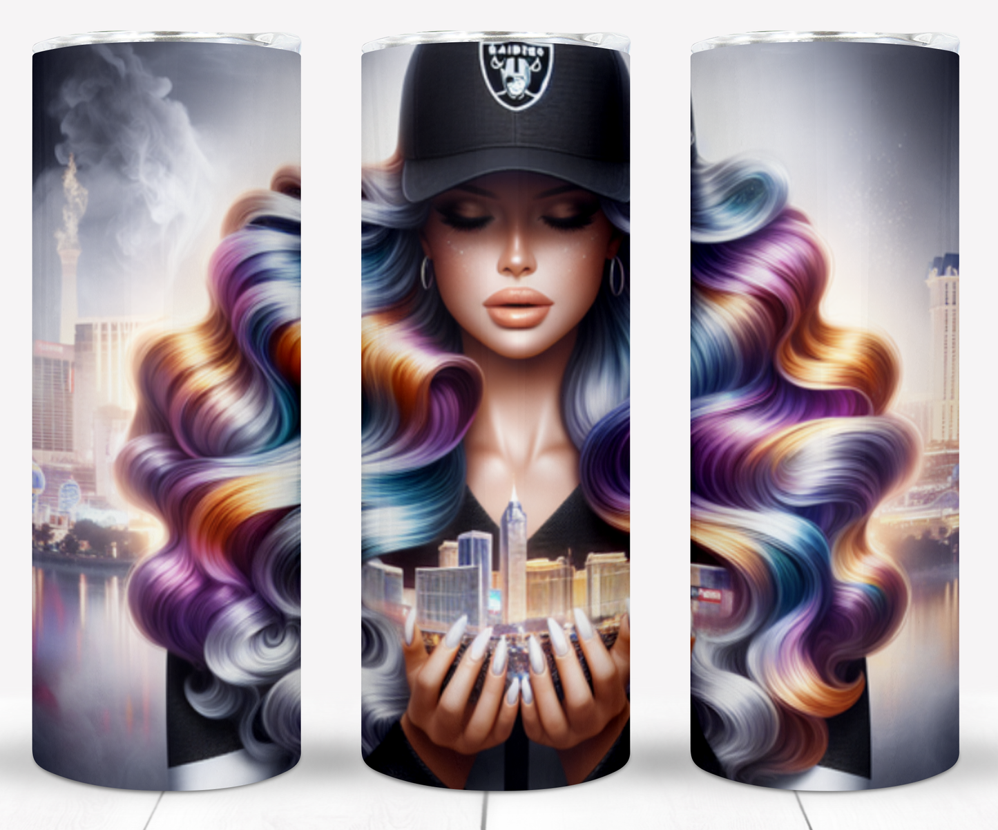 Girl Football 20oz Sublimation Tumbler Images Bundle