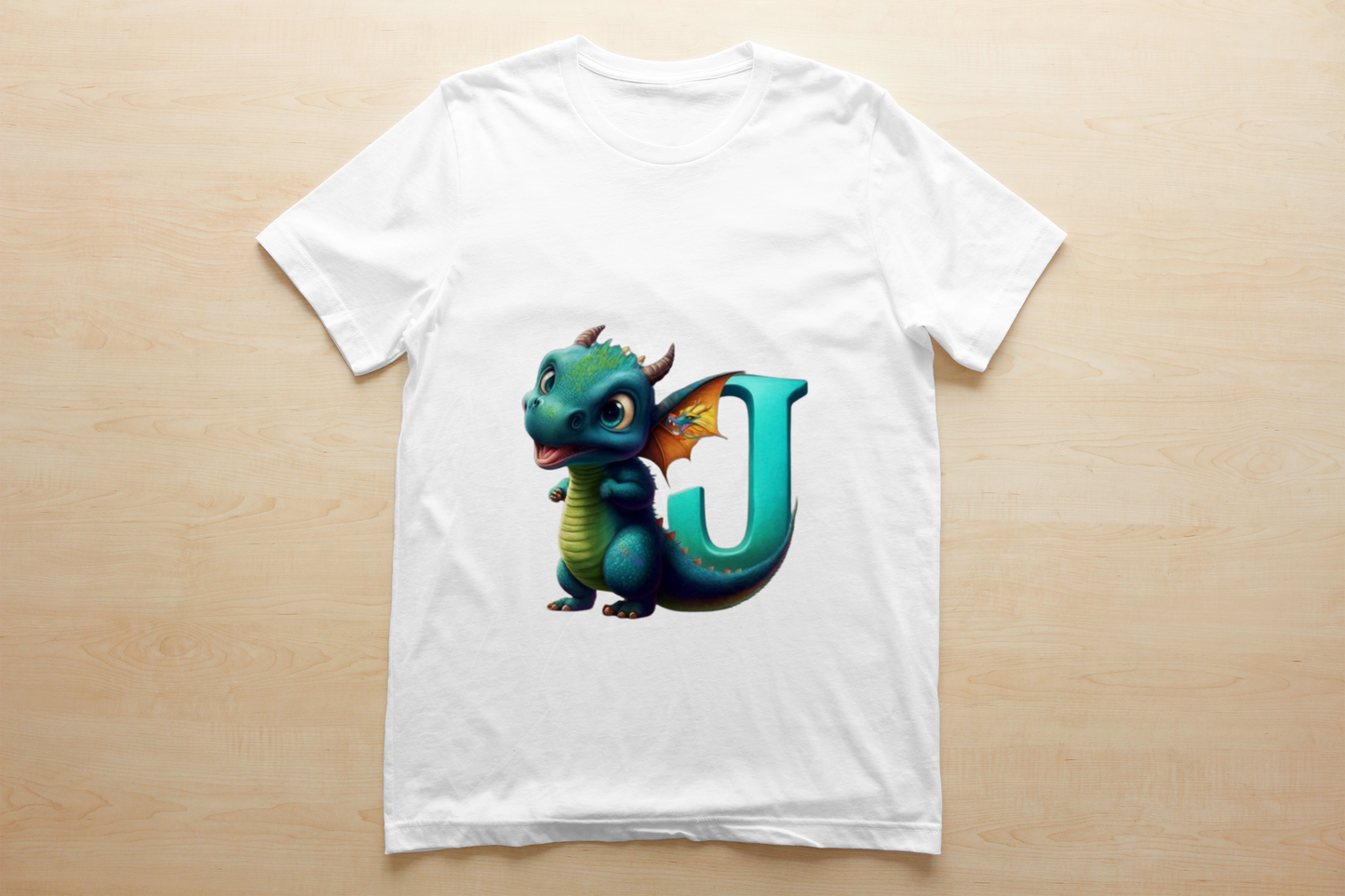 Kids ABC Dragon Images Sublimation/DTF T-Shirt Bundle