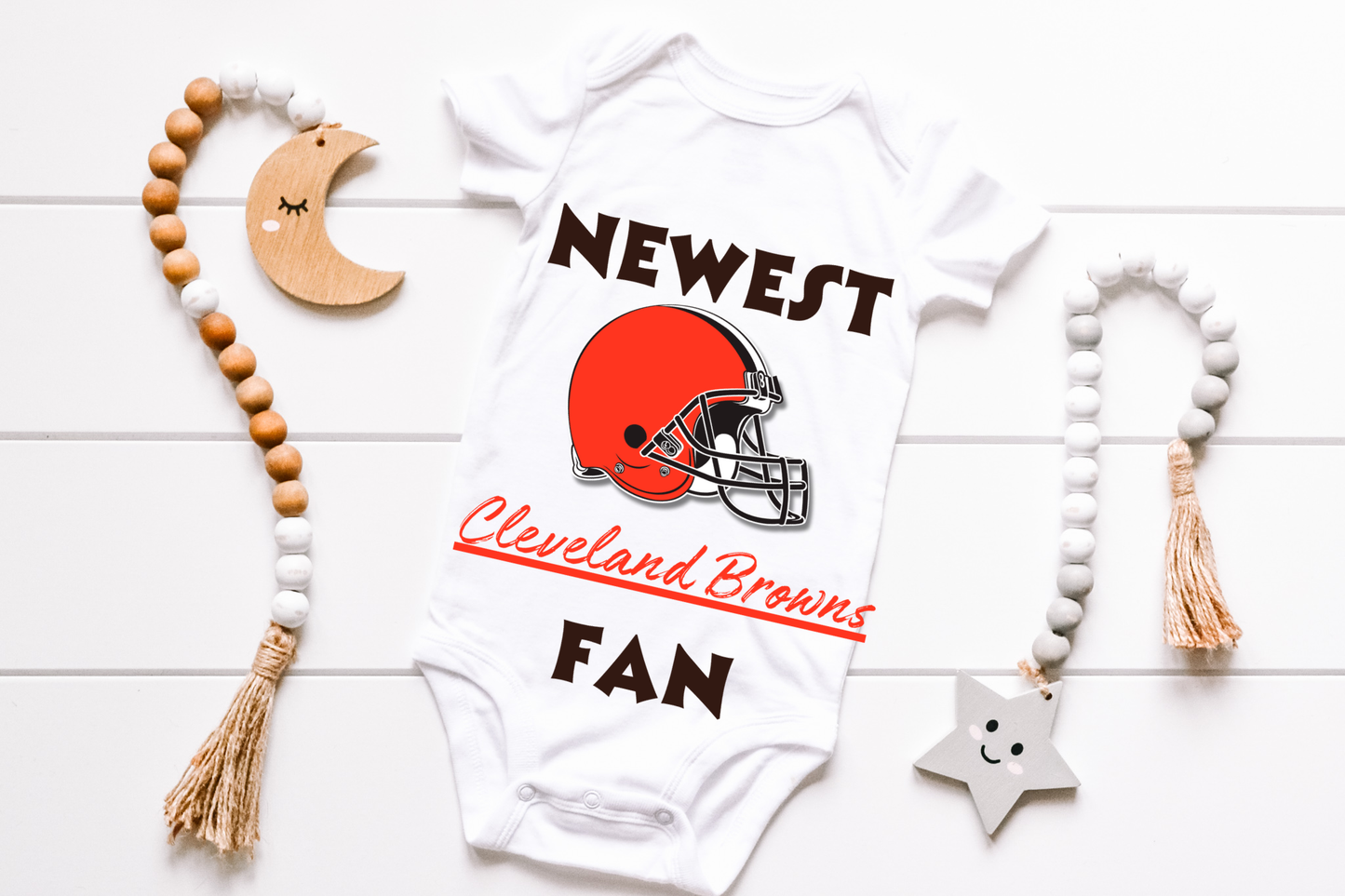 Baby Football One sie Sublimation/DTF Image