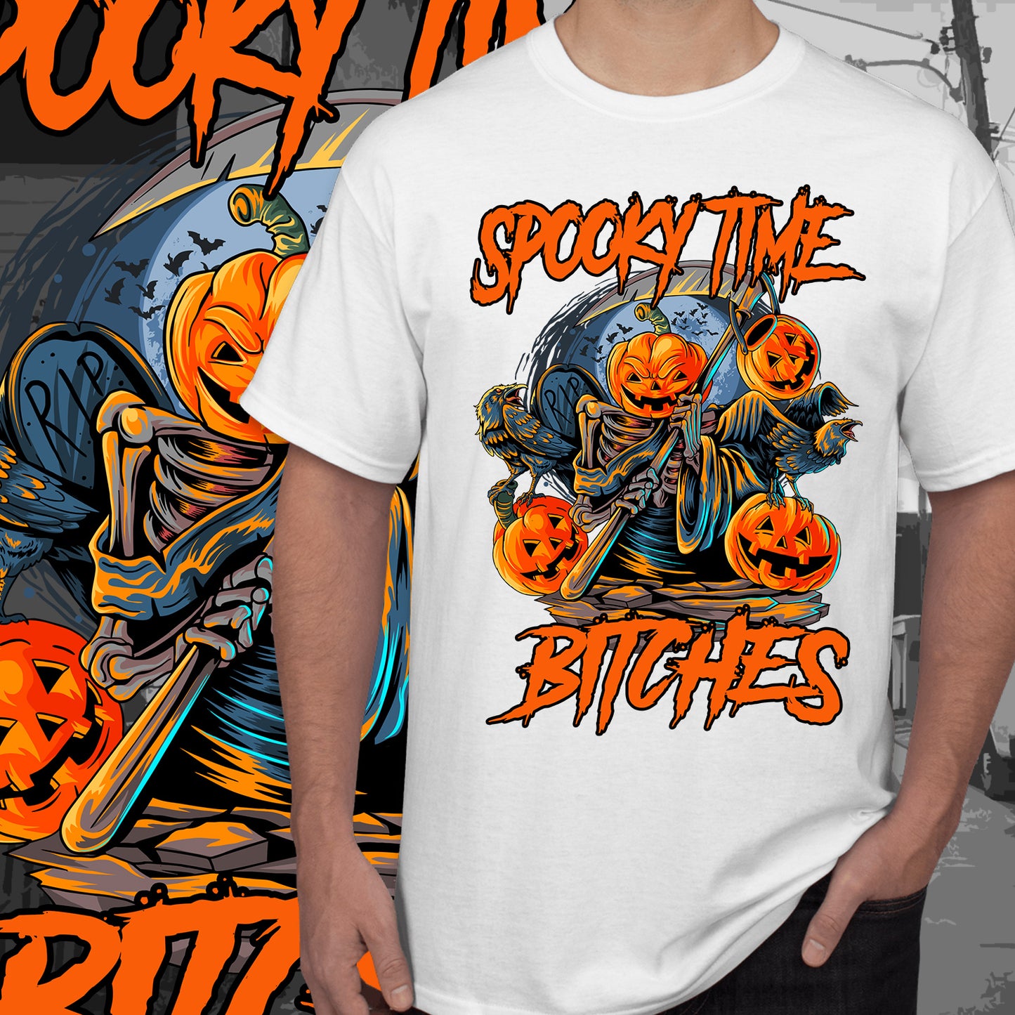 21 Halloween Sublimation T-Shirt Image Bundle