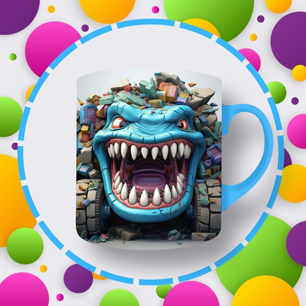 3D Cartoon Sublimation Mug/Kids Tumblers/Pillow Images  Bundle