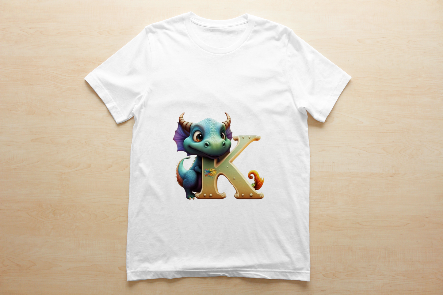 Kids ABC Dragon Images Sublimation/DTF T-Shirt Bundle