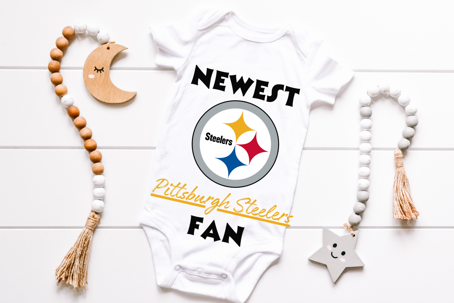 Baby Football One sie Sublimation/DTF Image